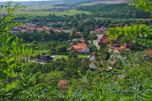 Svitávka : vue générale.