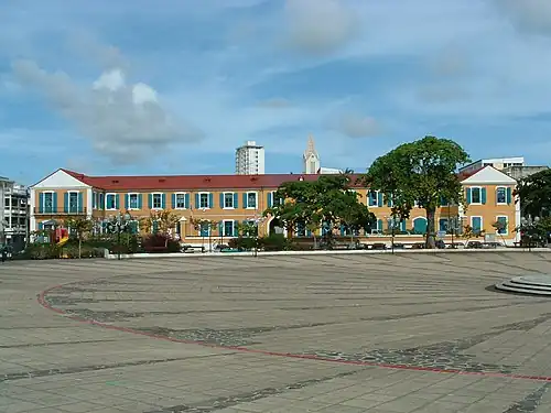 Pointe-à-Pitre, principal centre économique de la Guadeloupe.