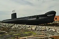 L’Onondaga sur son site d'exposition.