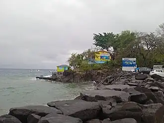 La pointe Batterie en février 2024.