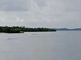 La pointe Gris-Gris en décembre 2023