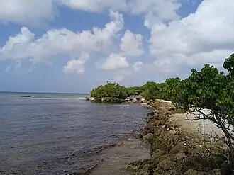 Pointe des Mangles en novembre 2023