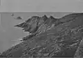 La pointe du Raz en 1899 (photographie de Marcel Monmarché)