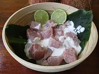 Image illustrative de l’article Poisson cru à la tahitienne