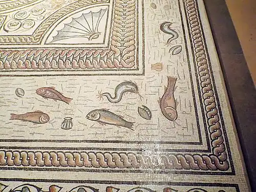 Détail des poissons.