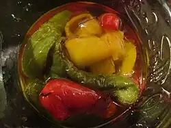 Marinés à l'huile d'olive.