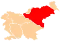 La Styrie en tant que région de Slovénie