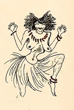 Caricature de Polaire par Sem.