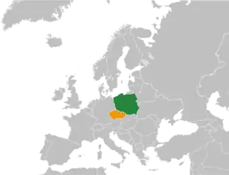 Tchéquie et Pologne