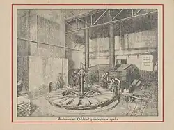 Vue d'un atelier en 1930