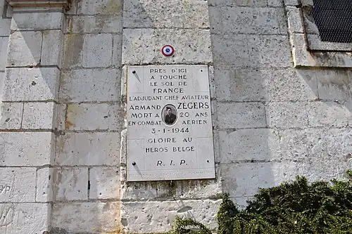 L'hommage à Armand Zégers.