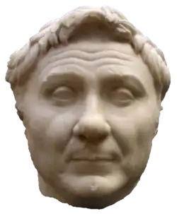 Tête de Pompée.