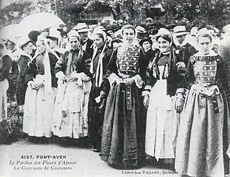 Le pardon des Fleurs d'ajoncs (avant 1907).