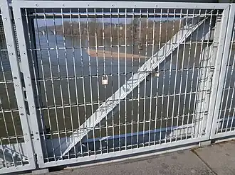 La passerelle des amoureux.