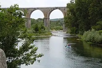 Image illustrative de l’article Ligne de Vogüé à Lalevade-d'Ardèche