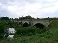 Pont de Navilly, sur le Doubs - fin XVIIIe&nbsp;siècle.
