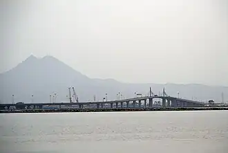 Vue générale du pont.