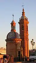 La Chapelle du Carmel de Séville, située au bout du pont Isabelle II