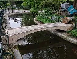 Le pont en avril 2023.