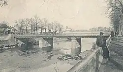 Pont de la gare, ancien pont ferroviaire construit en 1857