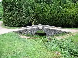 Le pont Paul-Lamarche vu de l'amont.