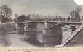Le grand pont de Pontailler-sur-Saône en 1903.