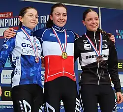 Podium juniors (U19).