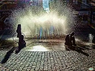 Fontaine des enfants.