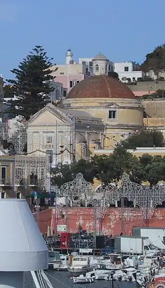 Image illustrative de l’article Église Santi Silverio e Domitilla de Ponza