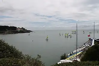 Embouchure de la baie sur l'Océan.