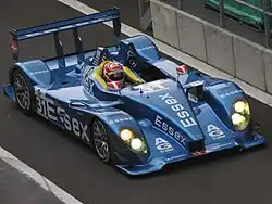 La Porsche RS Spyder Evo, dixième et gagnante de la catégorie LMP2.