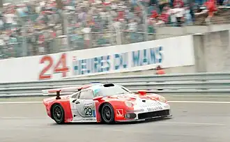 La Porsche 911 GT1 d'Alain Ferté…