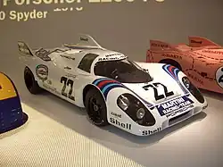 La 917 5.0 KH Coupe Magnesium victorieuse au Mans en 1971.