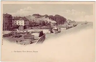 Le port en 1890.