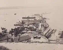 port d'Ancône depuis San Ciriaco en 1903