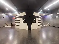 Vue générale de la mezzanine