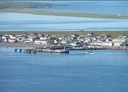 Vue d'une zone côtière de Miquelon