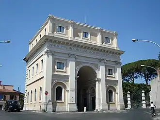 Porta San Pancrazio.