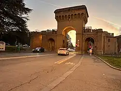 Porta e via Saragozza