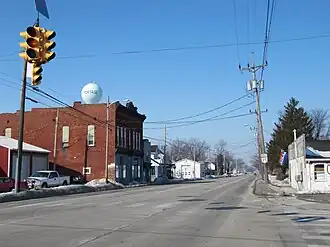Portage, vue du sud.
