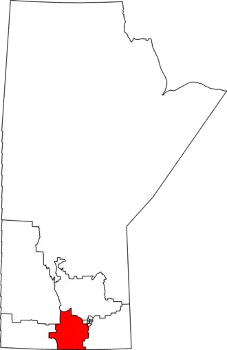 Carte de la circonscription