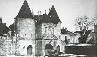 La porte Rivotte au début du XXe&nbsp;siècle.