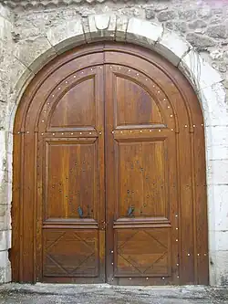 La porte du château.