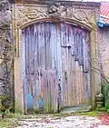 Porte de la ferme-château de Grosyeux.