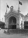 Porte d'Honneur de l'Exposition Internationale de Lyon en 1894.