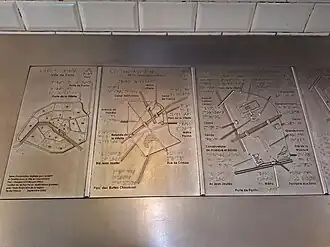 Détail des modules à gauche (échelles éloignées).