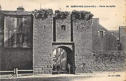 Porte de Saillé vers le début du XXe&nbsp;siècle.