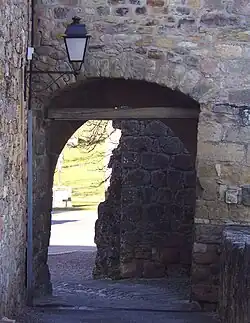Deuxième porte près de l'entrée de Capdenac-le-Haut.