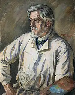 Johannes Wilhjelm, Portrait de J.F. Willumsen, 1930.