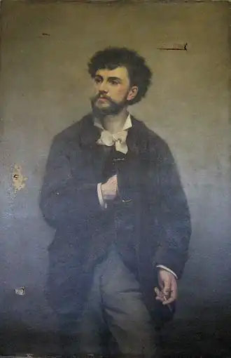 Portrait d'Adrien Lavieille, 1879, collection privée